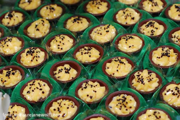 Copinho de Chocolate com Mousse de Maracujá